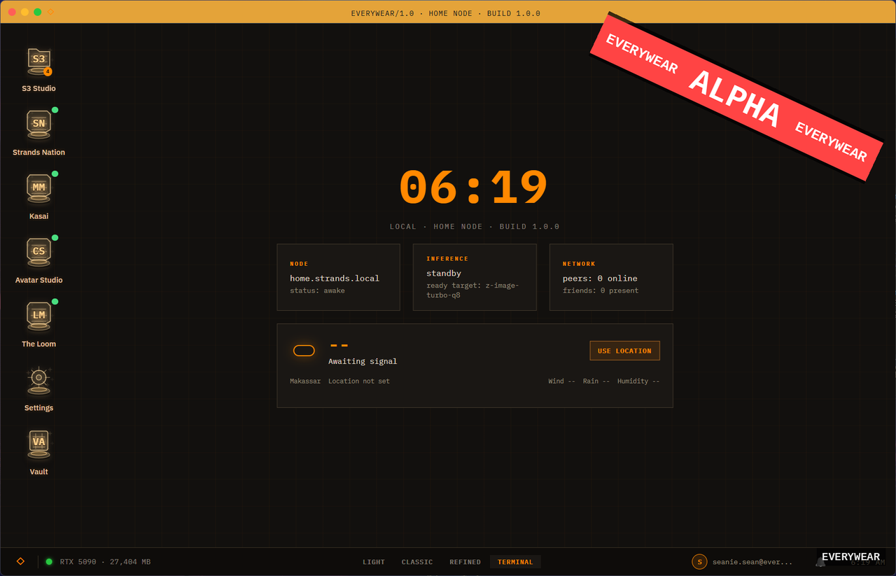 EveryWear OS terminal theme